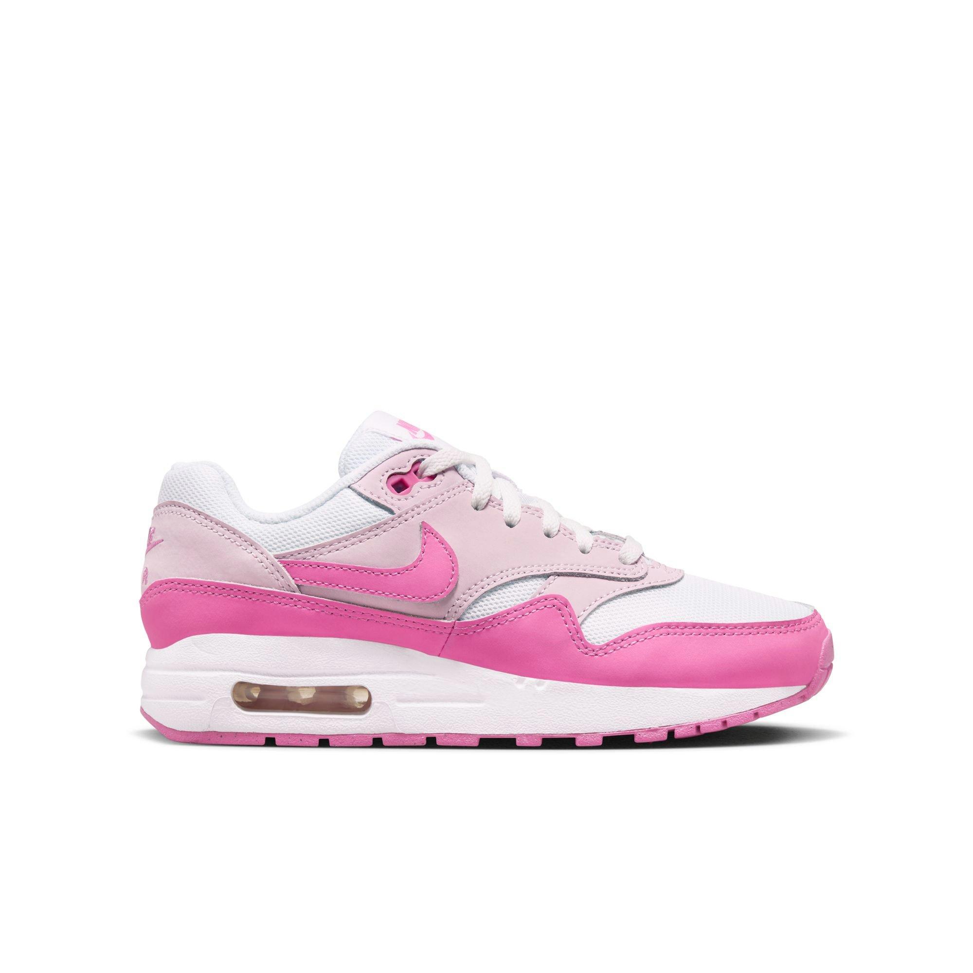 Nike air max hotsell 1 pink and white